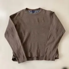GAP ブラウン 長袖カットソー M old gap