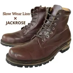 【極美品】スローウェアライオン×ジャックローズ　ワークブーツ　サイドジップ 2026年最新】SLOW WEAR LION JACKROSEの人気アイテム - メルカリ
