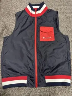 Champion ゴルフ ナイロンジャケット ジップアップベスト