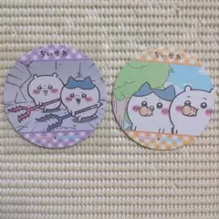 ㉜ ちいかわ コースター ちいかわ ハチワレ