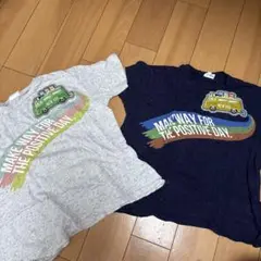 ポジティブデイ Tシャツ 2枚セット 110 ワーゲンバス　breeze