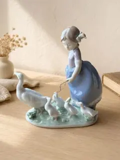 【希少・廃盤】LLADRO リヤドロ アヒルの池で遊ぶ子供たち 大型フィギュリン 希少・廃盤】LLADRO リヤドロ アヒルの池で遊ぶ子供たち 大型フィギュ