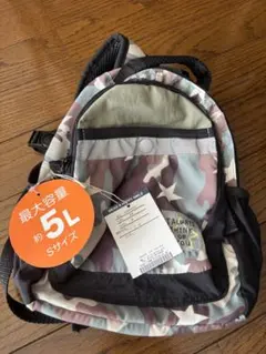 BREEZE　迷彩柄 Sサイズ リュック 約5L