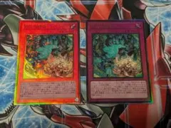 遊戯王 命王の螺旋 レリーフ2枚 ドミナススパイラル - メルカリ