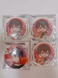 AMPTAK×COLORS あっと 缶バッジ