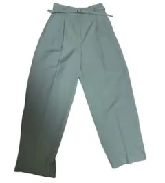 エヌナチュラルビューティーベーシック ベルト付きワイドパンツ