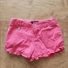 ☆POLO RALPH LAURENピンクフリルキッズショートパンツ☆美品１２０