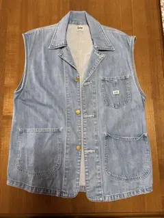 Lee デニムベスト ライトブルー