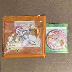 鬼滅の刃 ufotable TOGO2 広島 アクスタ 缶バッジ 猗窩座