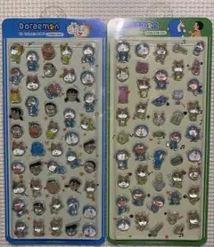 ドラえもん 3Dクリスタルステッカー 2シートセット