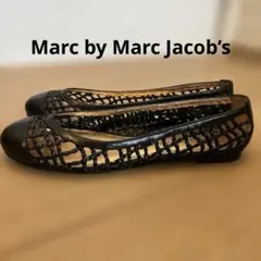 【新品未使用】⚪︎マークジェイコブス  バレーシューズ ブラック MARC JACOBS - 【新品未使用】⚪︎マークジェイコブス バレーシューズ