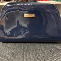 BVLGARI ネイビー ポーチ