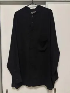 yohji yamamoto pour hommeバンドカラービッグシャツ 2026年最新】Yohji Yamamoto POUR HOMME カラーデザイン：バンドカラー