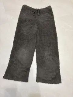 ジェラートピケ ジェラピケ ルームウェア フリース パンツ ダークグレー