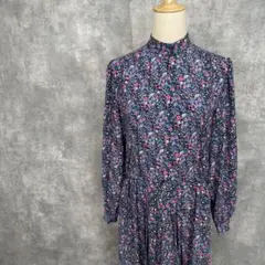 ciao ltd.／ヴィンテージ花柄ワンピース　クラシカルスタイル　M相当