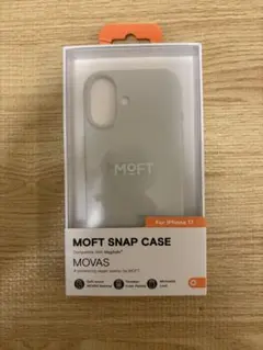 【ほぼ新品】MOFT MagSafe iPhone17 ケース ライトグレーのサムネイル