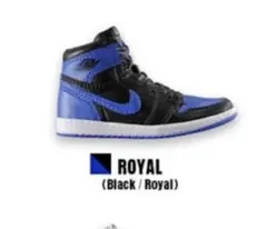 未開封　ロイヤル　NIKE Air Jordan 1 High 85 ミニチュア