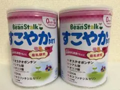 新品未開封 すこやかM1 粉ミルク 800g 2缶セット 50ml用スプーン付き