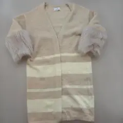 rady ファー カーディガン