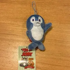 トムとジェリー　可愛い逃亡者マスコット　ぬいぐるみ　さかな