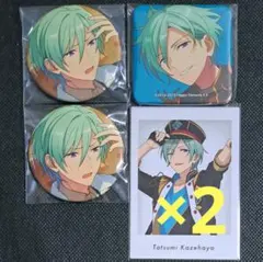 あんスタ　巽　缶バッジ　ぱしゃっつ　TRIP　特典　展示会　10周年　イベコレ