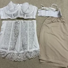 カドリールインターナショナルセモアブライダル　　ブライダルインナー一式