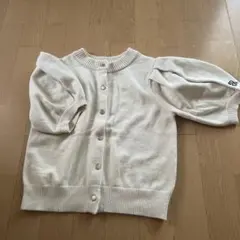archives アイボリー 半袖カーディガン Mサイズのサムネイル