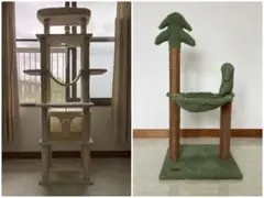 キャットタワー 据え置き型 多頭飼 ヘイブリー //猫用タワー