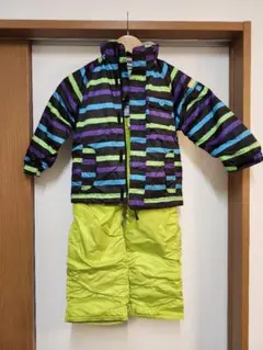オンヨネ　子ども用スノーボードウェア・グローブセット