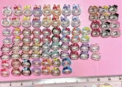 no.654 80個ネイルパーツ