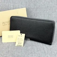 未使用品プレリー☆メンズジッピーウォレット 長財布 グレインレザー グレー 本革 2026年最新】PRAIRIE 1957 付属品：箱 メンズ 長財布の人気アイテム