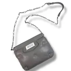 未使用級✨メゾンマルジェラ カレンダー グラムスラム ショルダーバッグ グレー