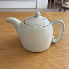 陶器 急須 白釉 ティーポット
