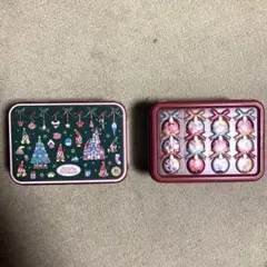 ディズニー　リルリンリン クリスマス缶　2ヶセット