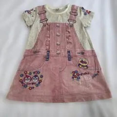 アンパンマン　キッズコレクション　半袖　ワンピース　90