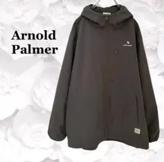 『アーノルドパーマー』マウンテンパーカー【F】グレー アウトドア 撥水 フード