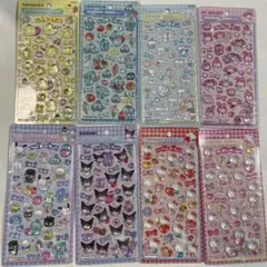 正規品　サンリオ　第二弾　ボンボンドロップシール　コンプリート