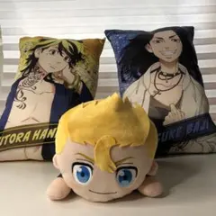 東京リベンジャーズ クッションとぬいぐるみセット