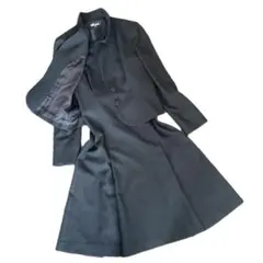 フローラルポライト　ブラックフォーマル ワンピース　セットアップ　9号　M 礼服