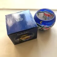 KALDI 冬の風景 キャンドルホルダー