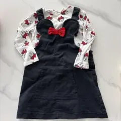 H&M ミニーマウス サロペットワンピース　値下げ中