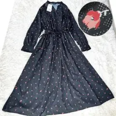 ✨タグ付✨アーバンリサーチ　ロングワンピース　ロッソ　黒　フリーサイズ