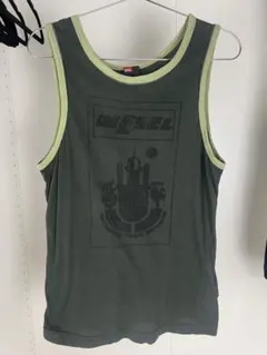 DIESEL タンクトップ カーキ Sサイズのサムネイル