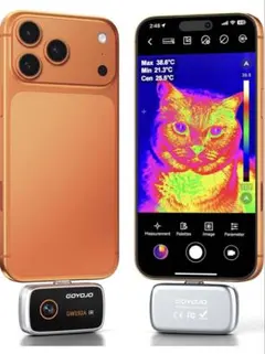 サーモグラフィー 赤外線カメラ サーマルカメラiOS/Android対応