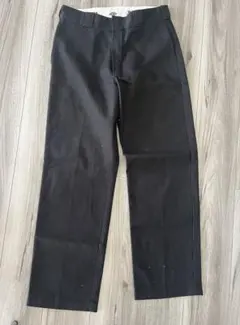 Dickies ブラック ワークパンツ