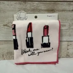 【新品】Francfranc バロット ハンカチタオル ルージュ ピンクのサムネイル