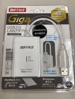 BUFFALO USB2.0 LANアダプタ LU3-A-U2-AGT