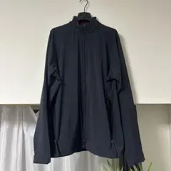 ［格安］old NIKE ナイキ　ナイロンジャケット　黒　スウッシュ