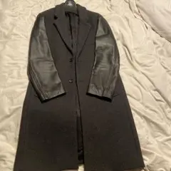 monkey time チェスターコート S ダークグレー