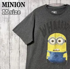 MINION ミニオン ダークグレー キャラクターTシャツ M ユニセックスのサムネイル